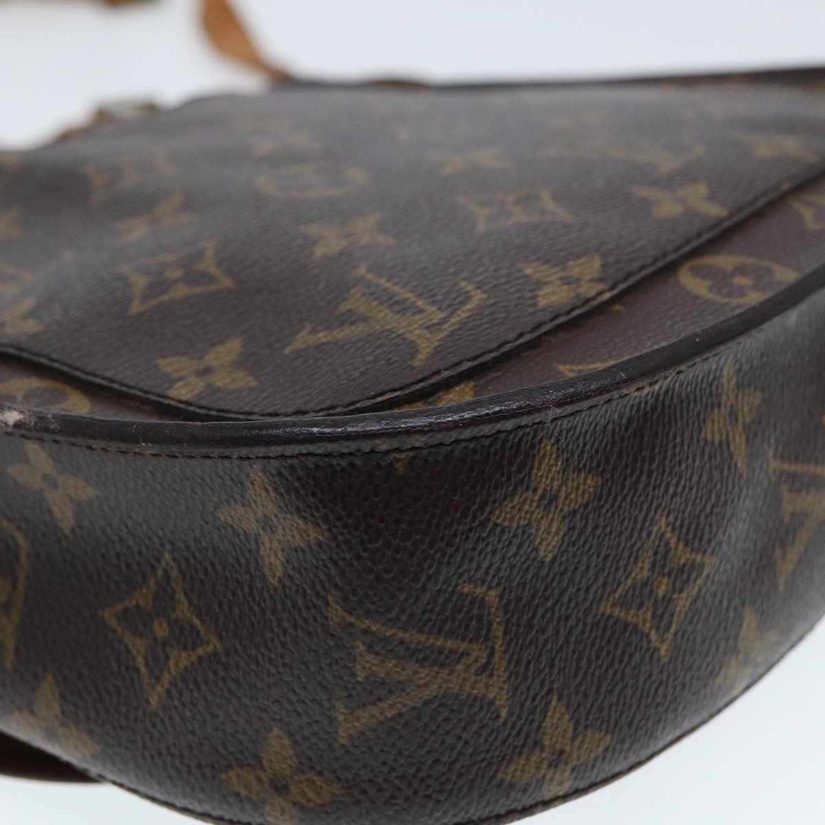 LOUIS VUITTON Monogram Saint Cloud GM Shoulder Bag M51242 Auth 78025