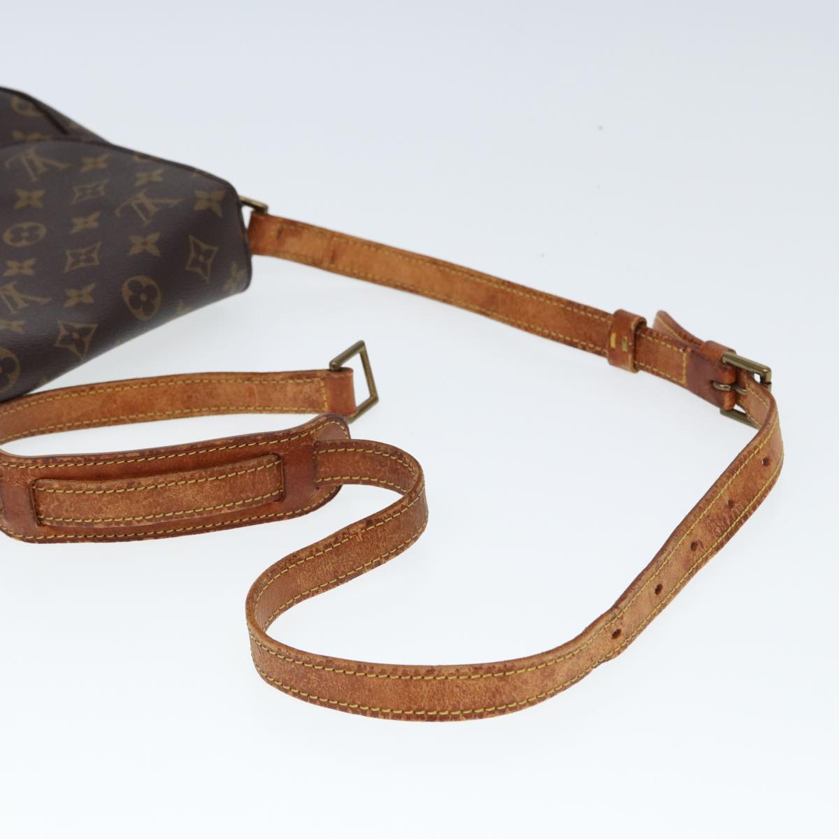 LOUIS VUITTON Monogram Saint Cloud GM Shoulder Bag M51242 Auth 78025