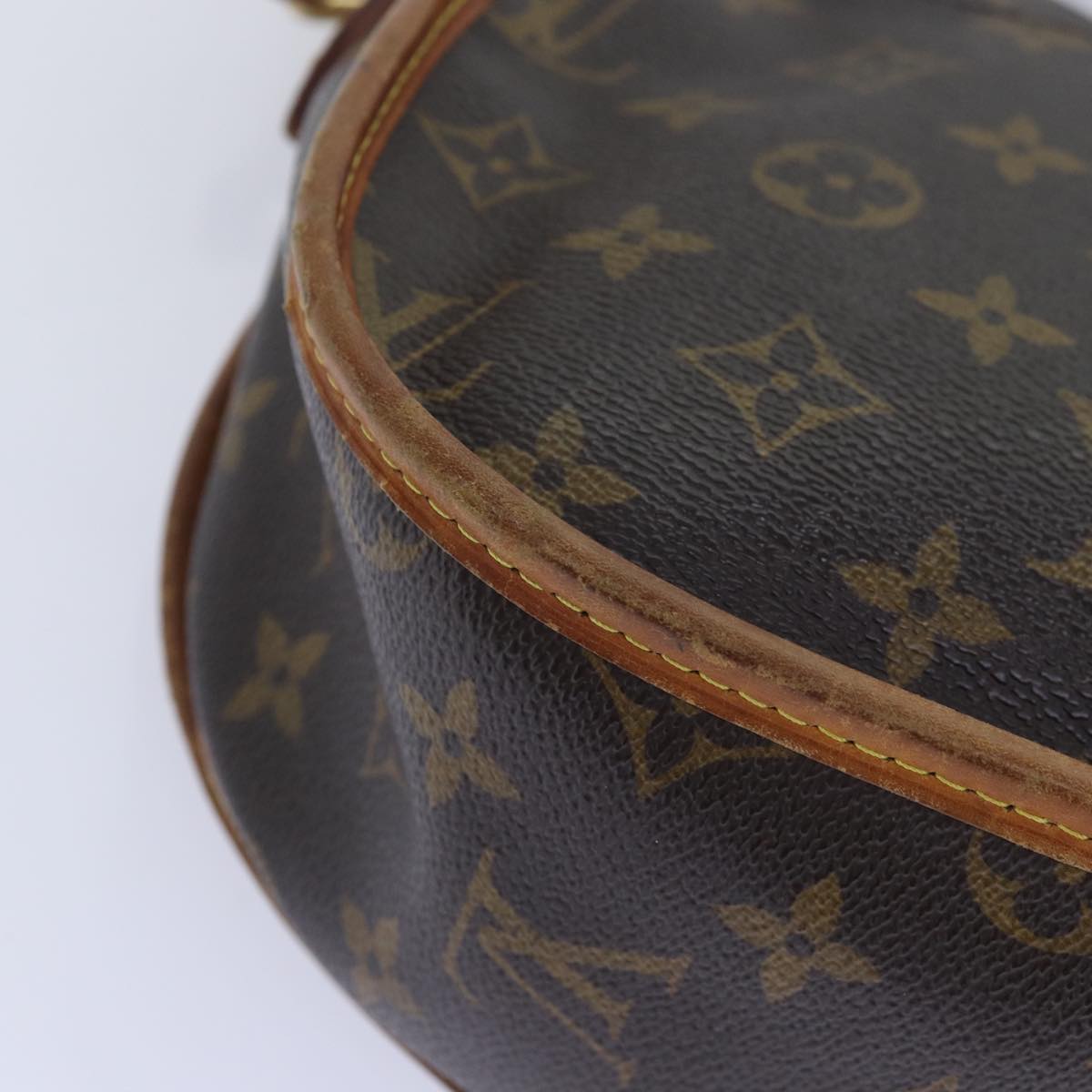 LOUIS VUITTON Monogram Menilmontant PM Shoulder Bag M40474 LV Auth 78028