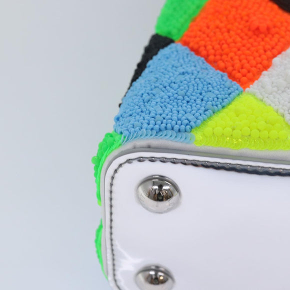 LOUIS VUITTON Ugo Rondinone Unique Edition Harlequin Resin Artycapucines BB