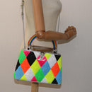 LOUIS VUITTON Ugo Rondinone Unique Edition Harlequin Resin Artycapucines BB-26