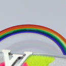 LOUIS VUITTON Ugo Rondinone Unique Edition Harlequin Resin Artycapucines BB-14