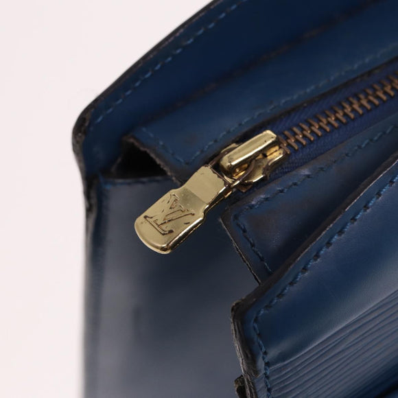 LOUIS VUITTON Epi Riviera Hand Bag Blue M48185 LV Auth 78047