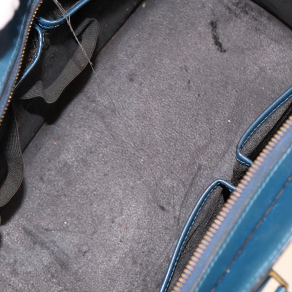 LOUIS VUITTON Epi Riviera Hand Bag Blue M48185 LV Auth 78047