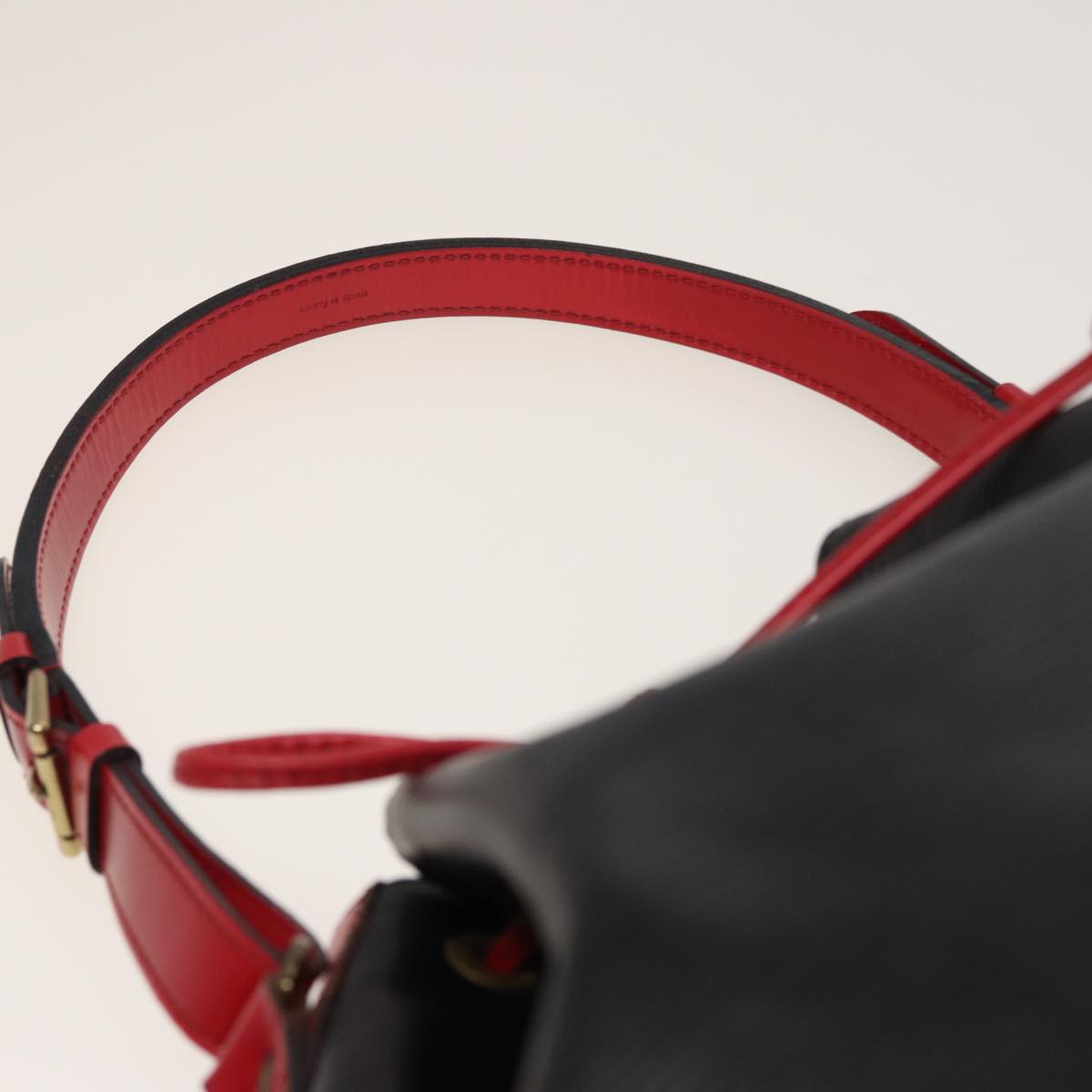 LOUIS VUITTON Epi Noe Shoulder Bag By color Black Red M44017 LV Auth 78052