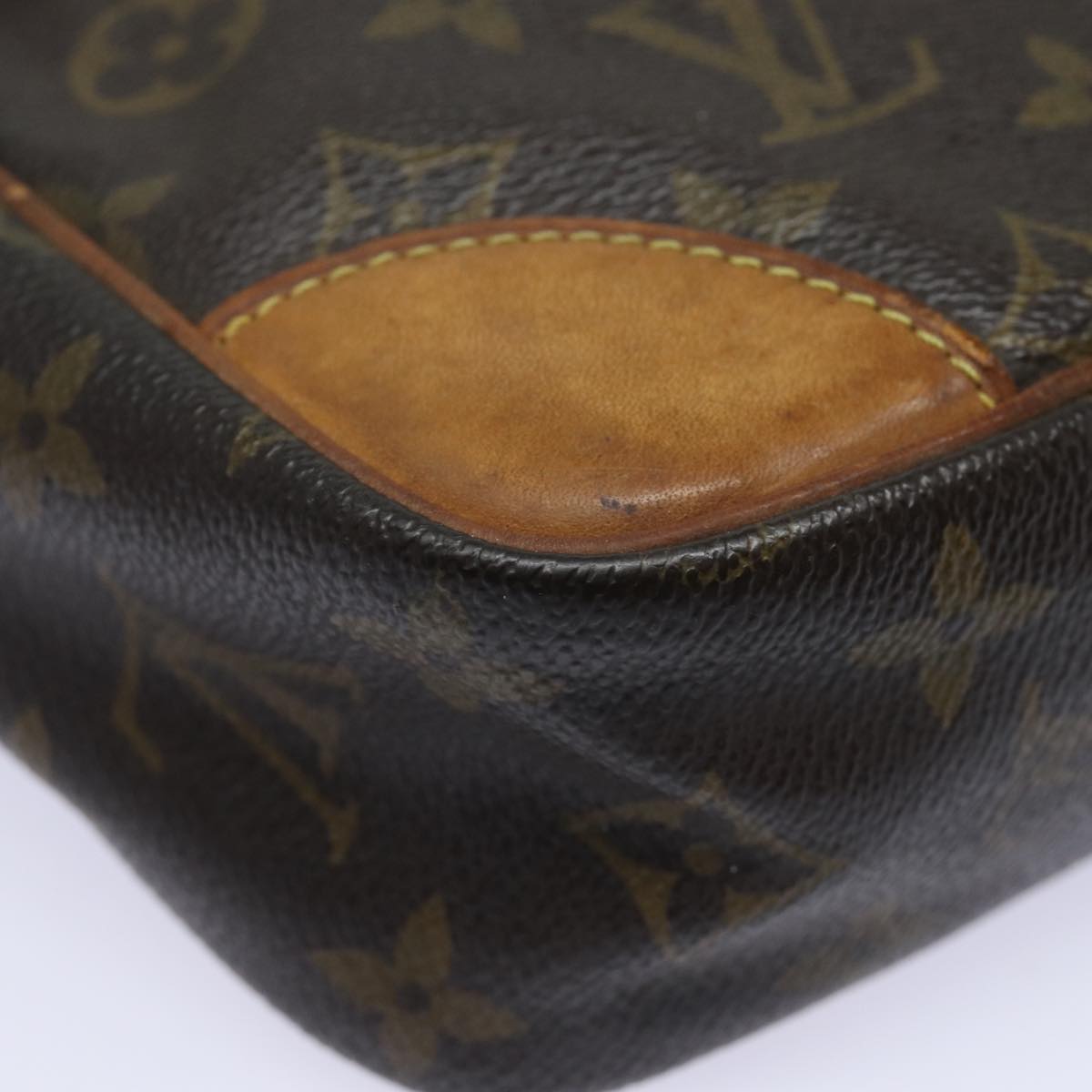 LOUIS VUITTON Monogram Compiegne 28 Clutch Bag M51845 LV Auth 78057