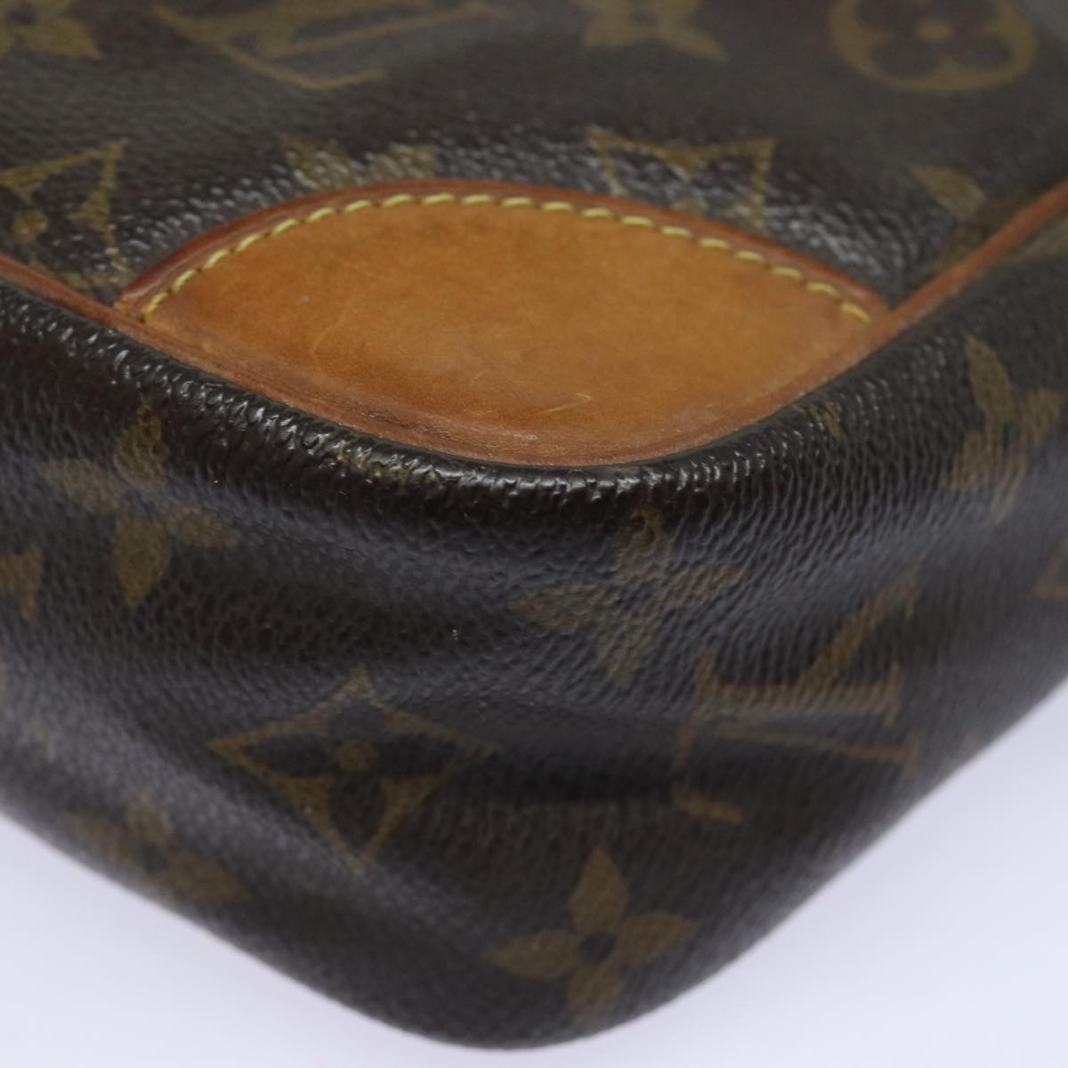 LOUIS VUITTON Monogram Compiegne 28 Clutch Bag M51845 LV Auth 78057