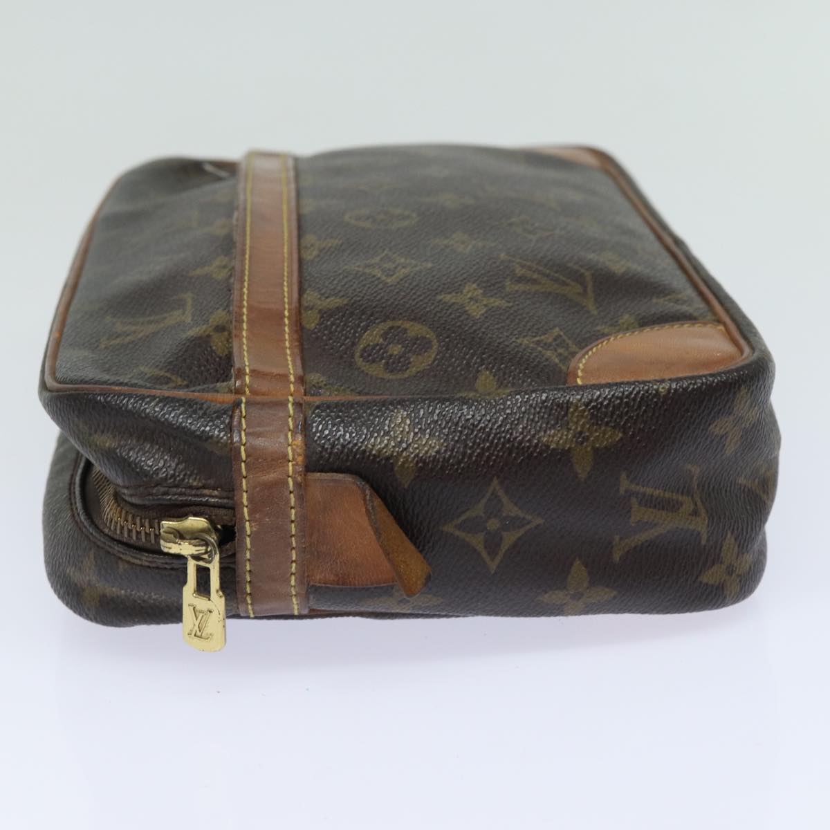 LOUIS VUITTON Monogram Compiegne 28 Clutch Bag M51845 LV Auth 78057