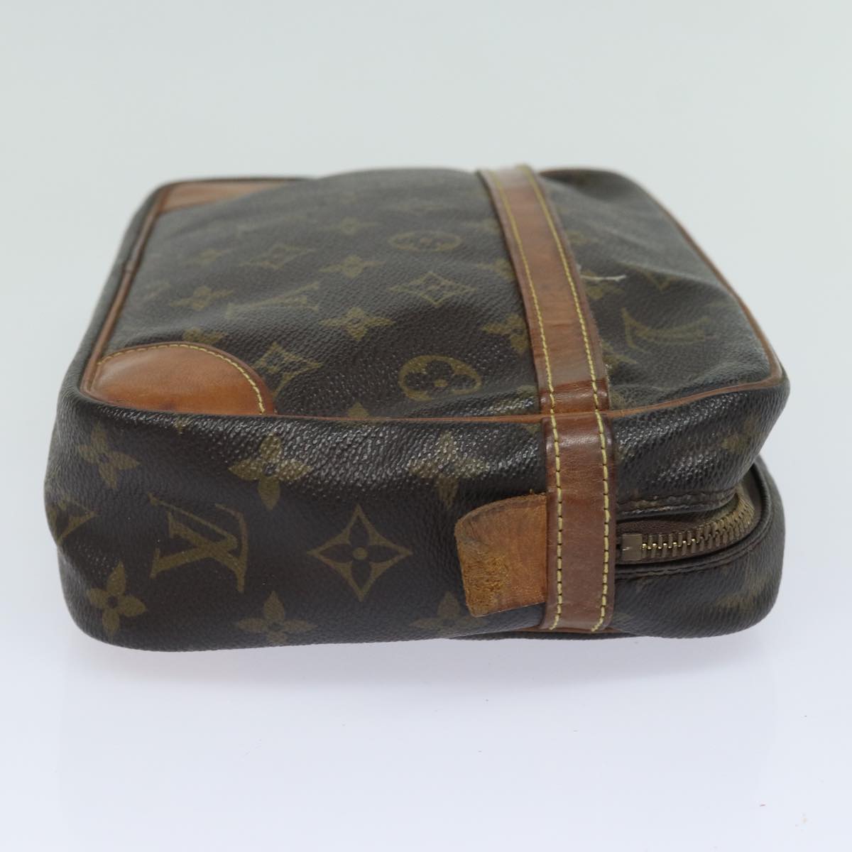 LOUIS VUITTON Monogram Compiegne 28 Clutch Bag M51845 LV Auth 78057