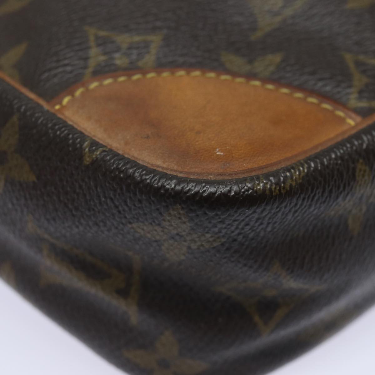 LOUIS VUITTON Monogram Compiegne 28 Clutch Bag M51845 LV Auth 78057