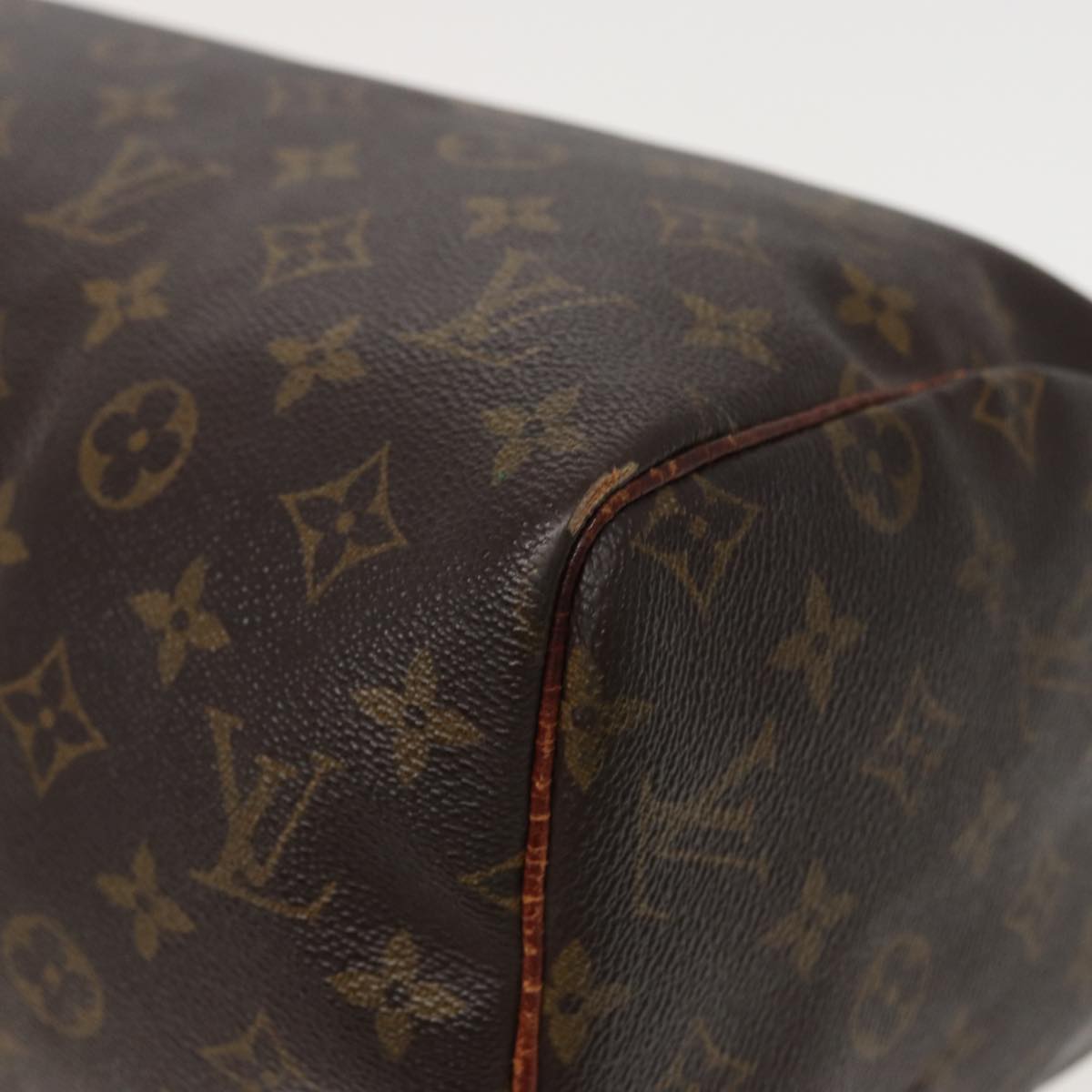 LOUIS VUITTON Monogram Speedy 30 Hand Bag M41526 LV Auth 78070