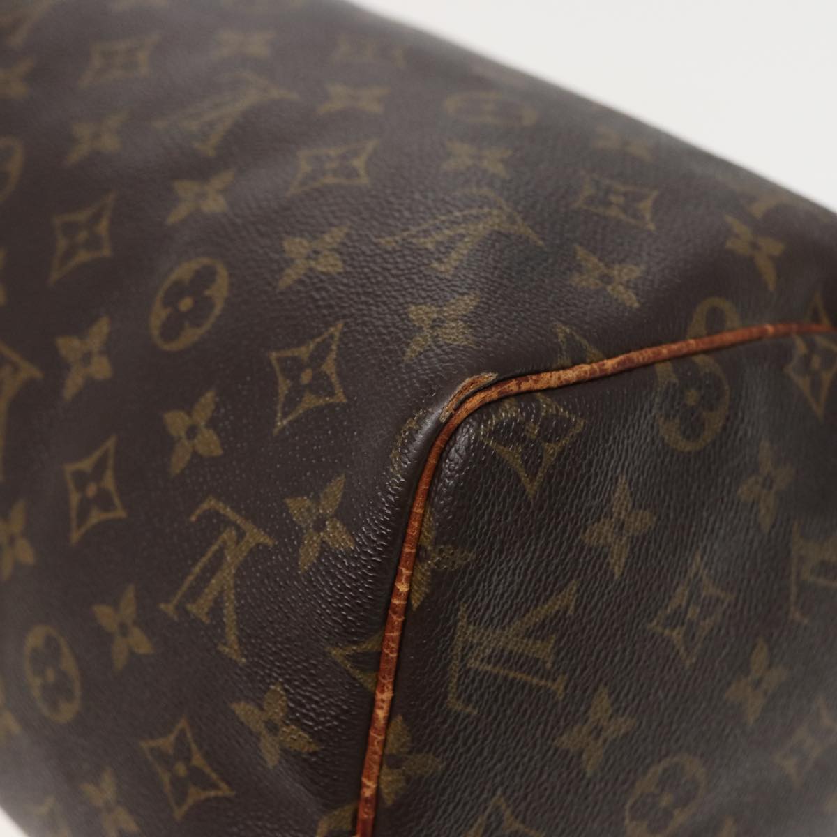 LOUIS VUITTON Monogram Speedy 30 Hand Bag M41526 LV Auth 78070