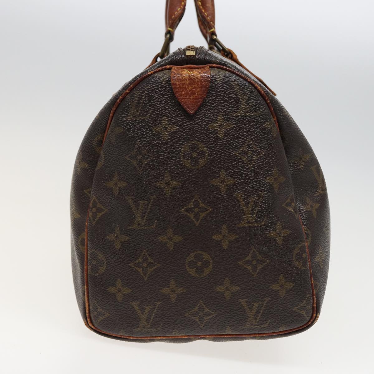 LOUIS VUITTON Monogram Speedy 30 Hand Bag M41526 LV Auth 78070