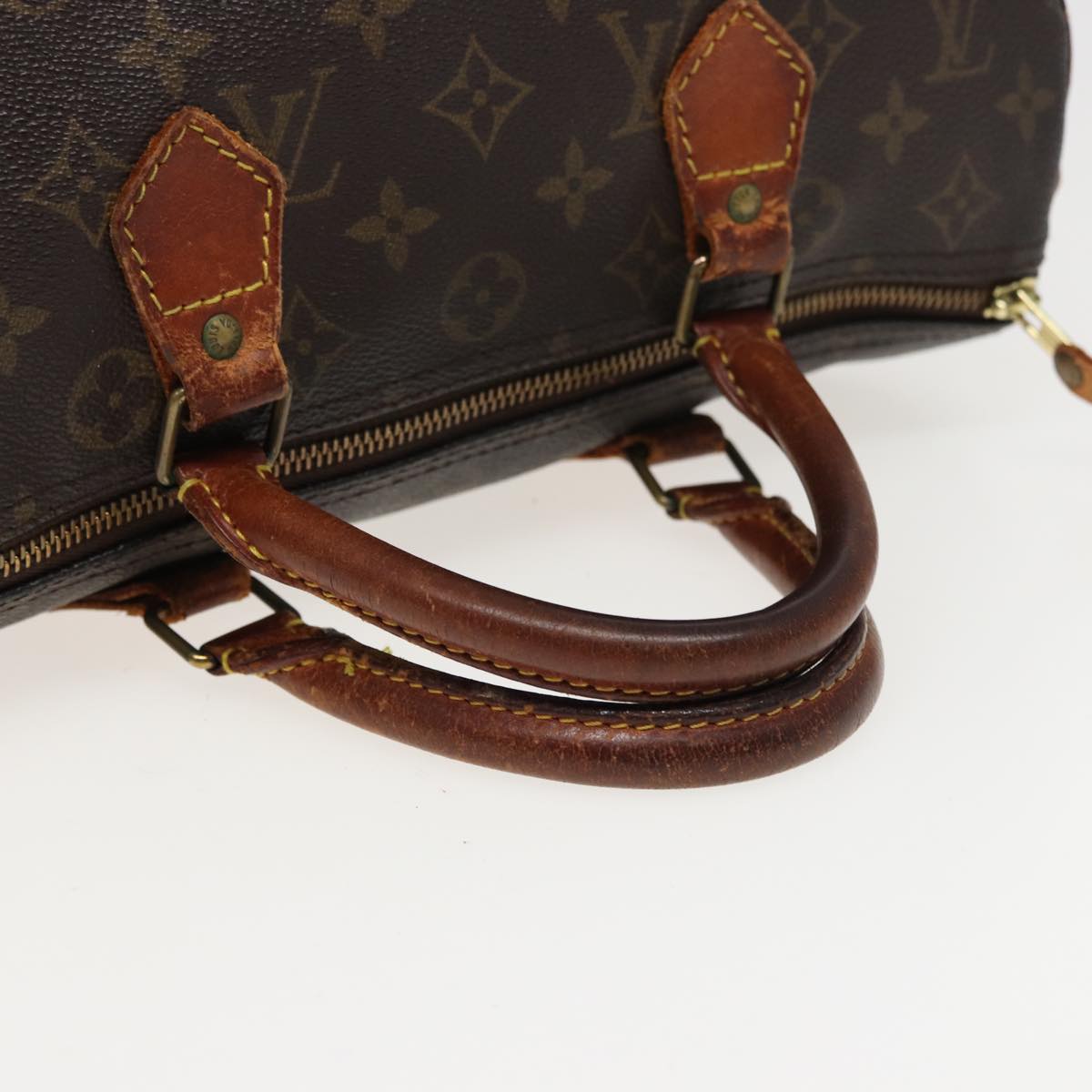 LOUIS VUITTON Monogram Speedy 30 Hand Bag M41526 LV Auth 78070