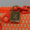 LOUIS VUITTON Damier Giant Keepall Bandouliere 50 Bag Beige M57419 Auth 78074S-9