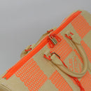 LOUIS VUITTON Damier Giant Keepall Bandouliere 50 Bag Beige M57419 Auth 78074S-6