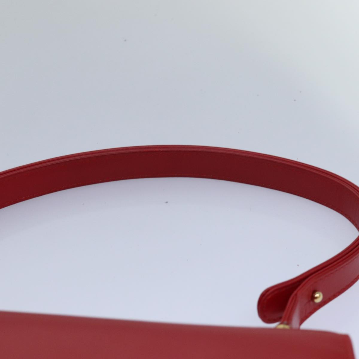 LOUIS VUITTON Opera line Delph Shoulder Bag Red M63937 LV Auth 78114