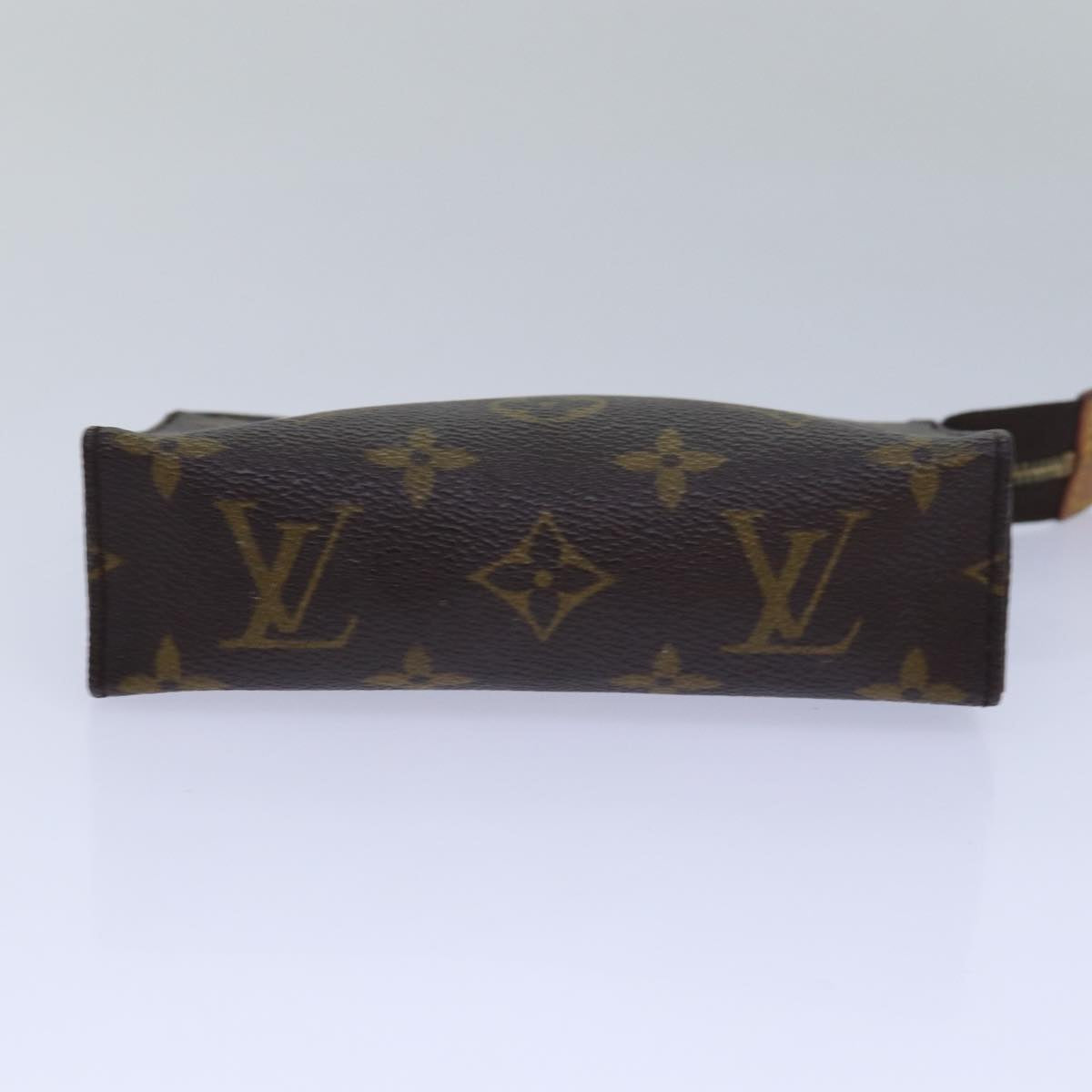 LOUIS VUITTON Monogram Poche Toilette 15 Pouch M47546 LV Auth 78116