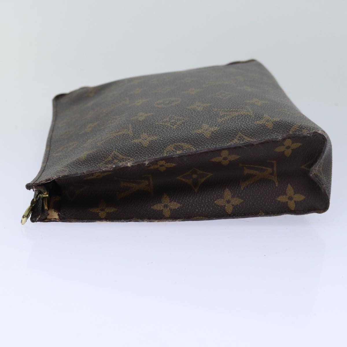 LOUIS VUITTON Monogram Poche Toilette 26 Pouch M47542 LV Auth 78126