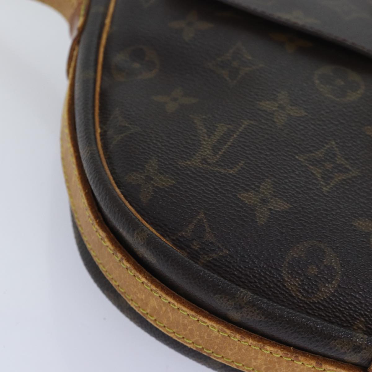 LOUIS VUITTON Monogram Jeune Fille MM Shoulder Bag M51226 LV Auth 78132