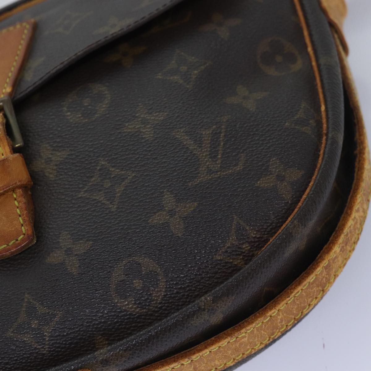 LOUIS VUITTON Monogram Jeune Fille MM Shoulder Bag M51226 LV Auth 78132