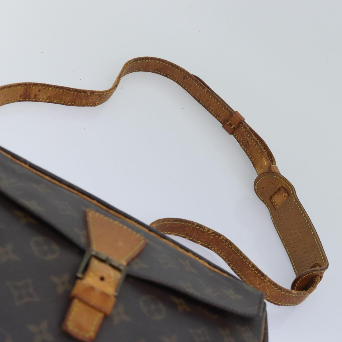 LOUIS VUITTON Monogram Jeune Fille MM Shoulder Bag M51226 LV Auth 78132