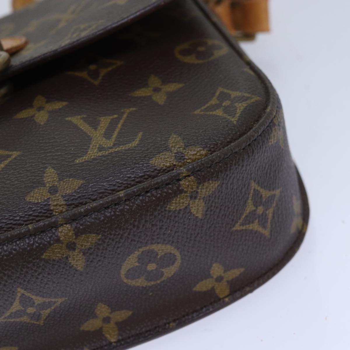 LOUIS VUITTON Monogram Saint Cloud MM Shoulder Bag M51243 LV Auth 78134