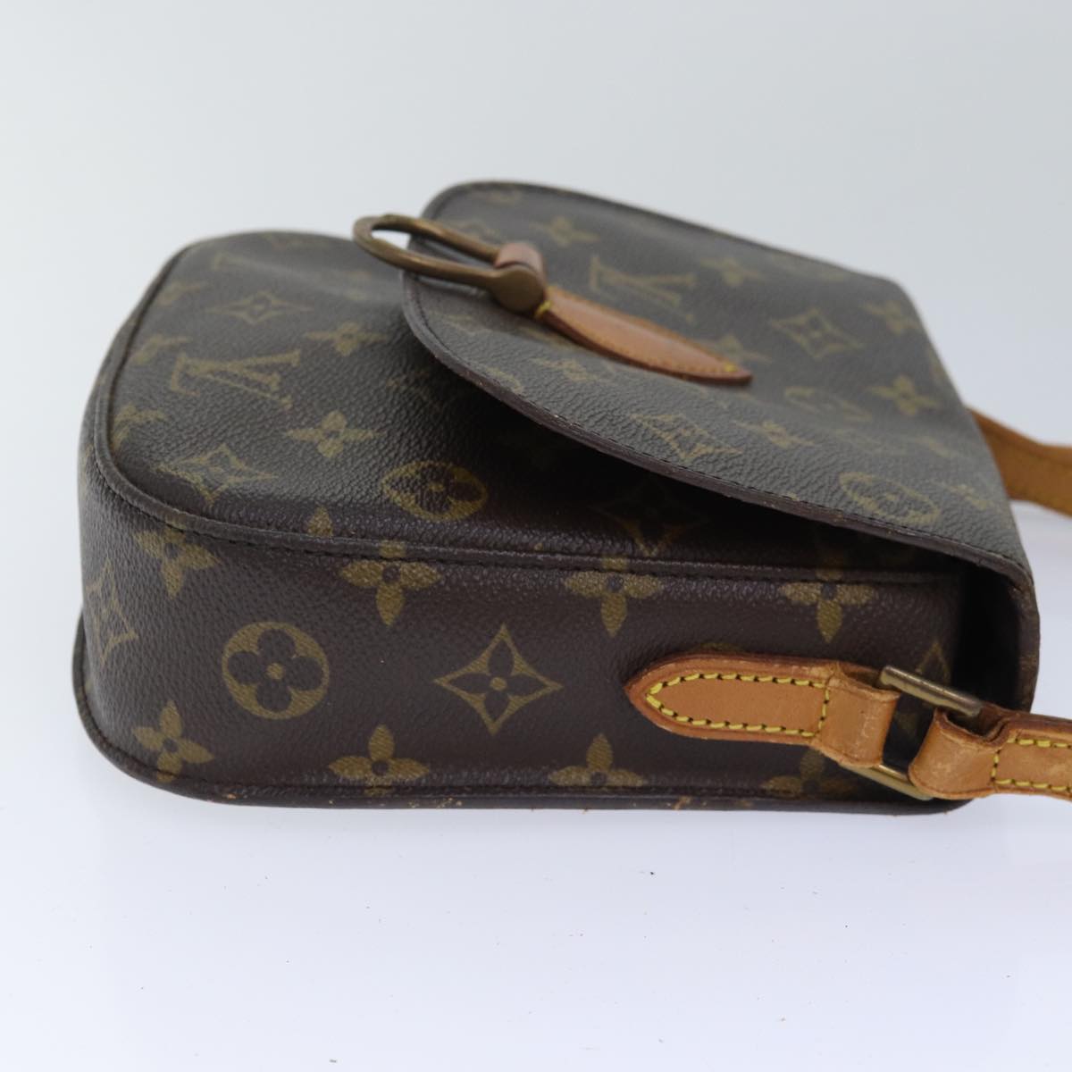 LOUIS VUITTON Monogram Saint Cloud MM Shoulder Bag M51243 LV Auth 78134