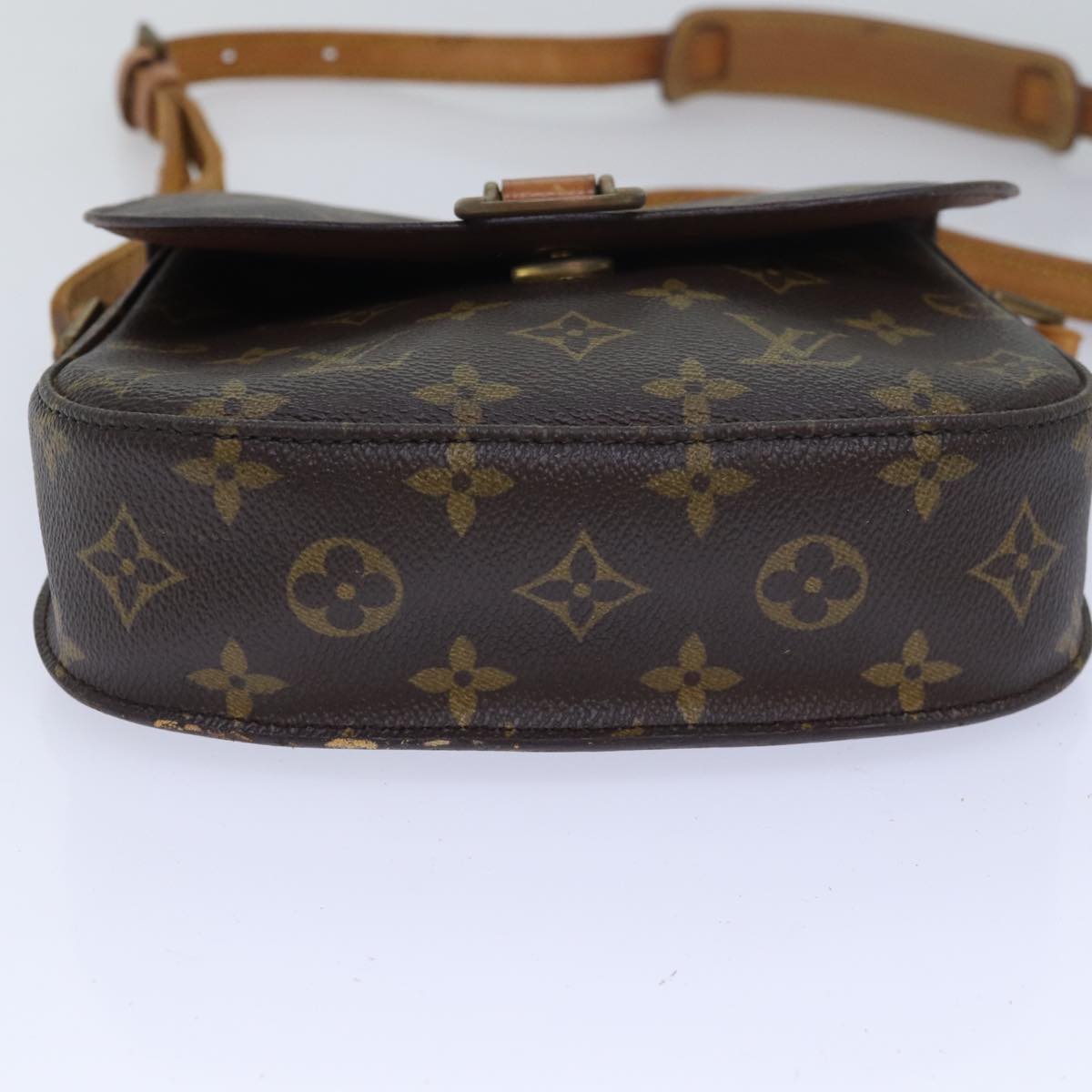 LOUIS VUITTON Monogram Saint Cloud MM Shoulder Bag M51243 LV Auth 78134