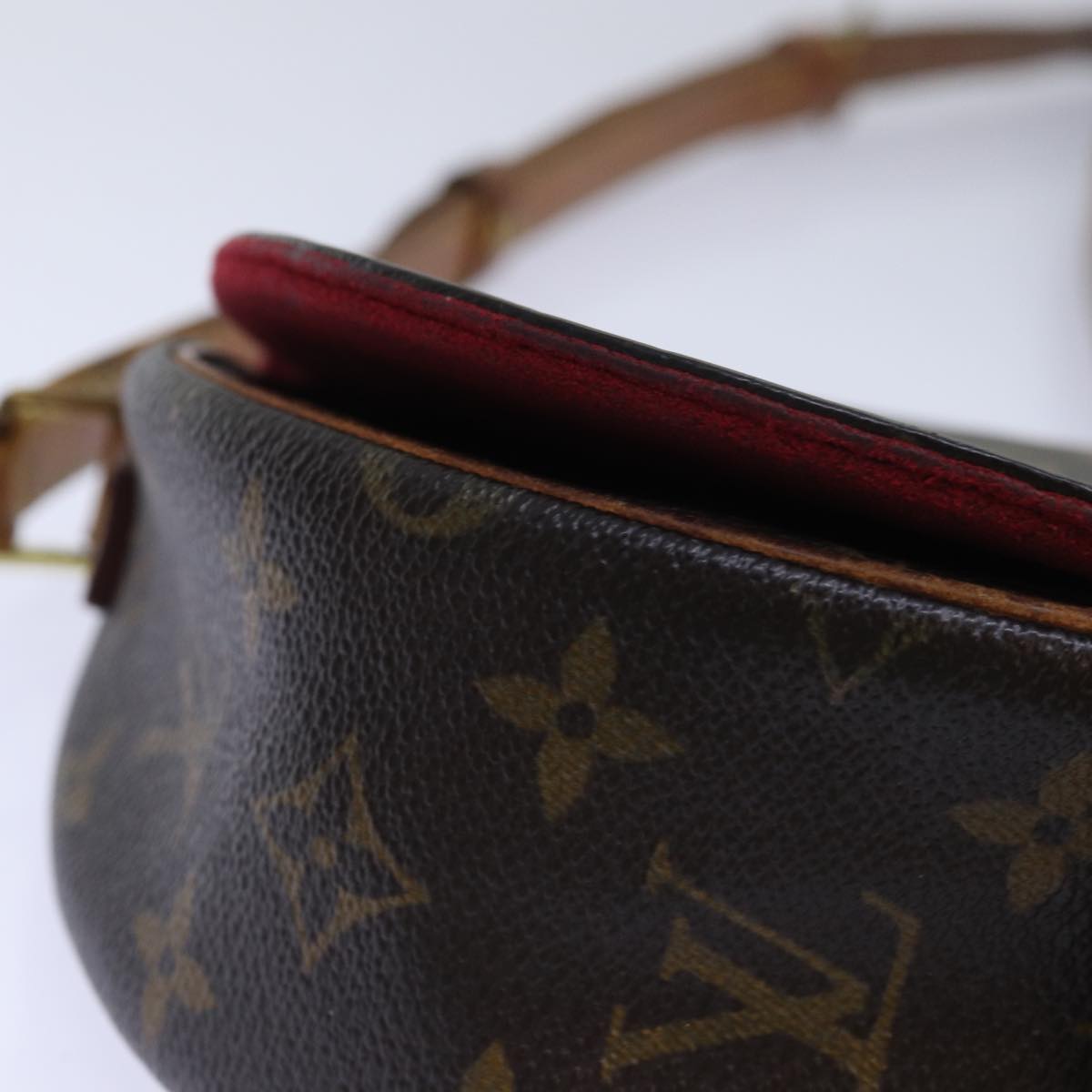 LOUIS VUITTON Monogram Tambourine Shoulder Bag M51179 LV Auth 78140