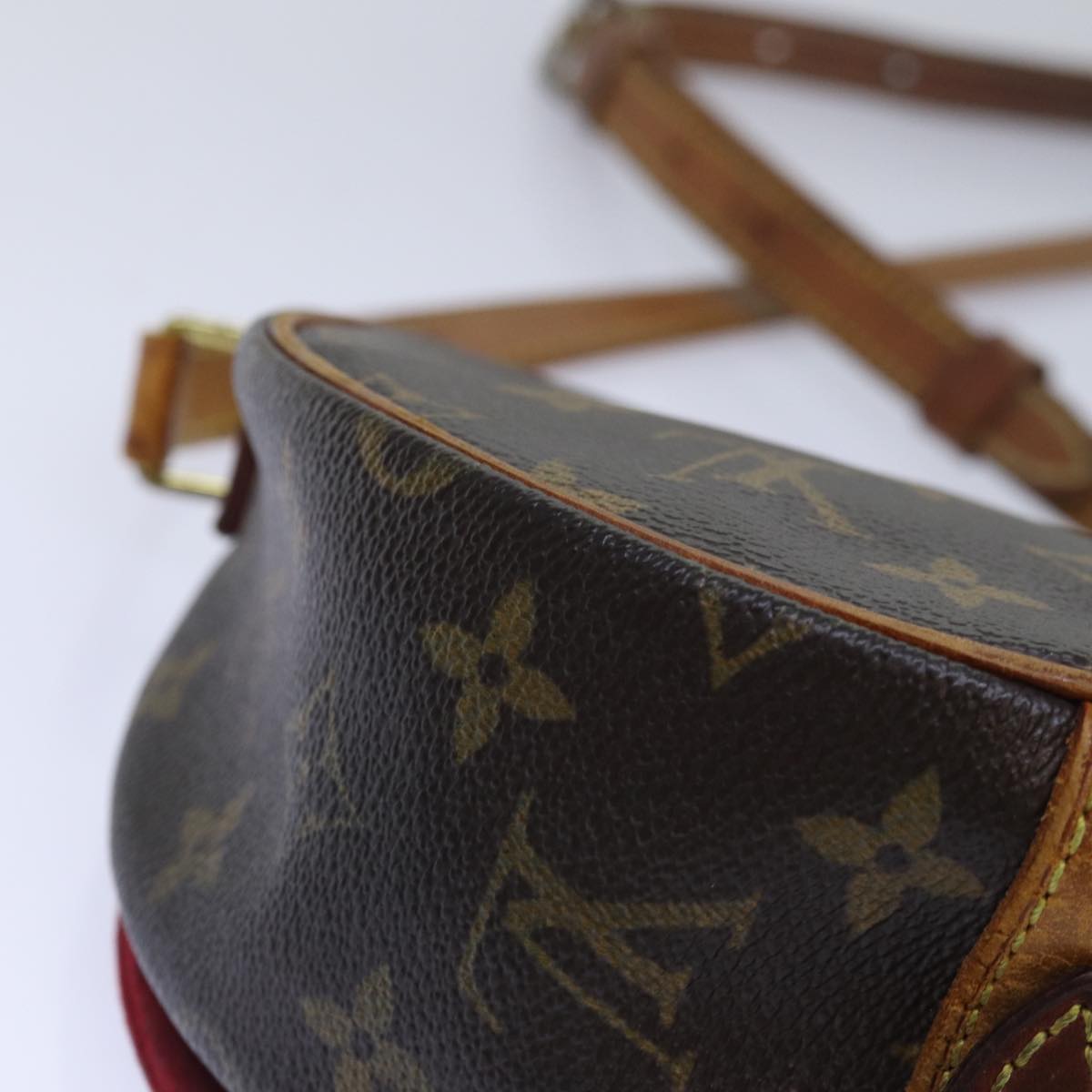 LOUIS VUITTON Monogram Tambourine Shoulder Bag M51179 LV Auth 78140