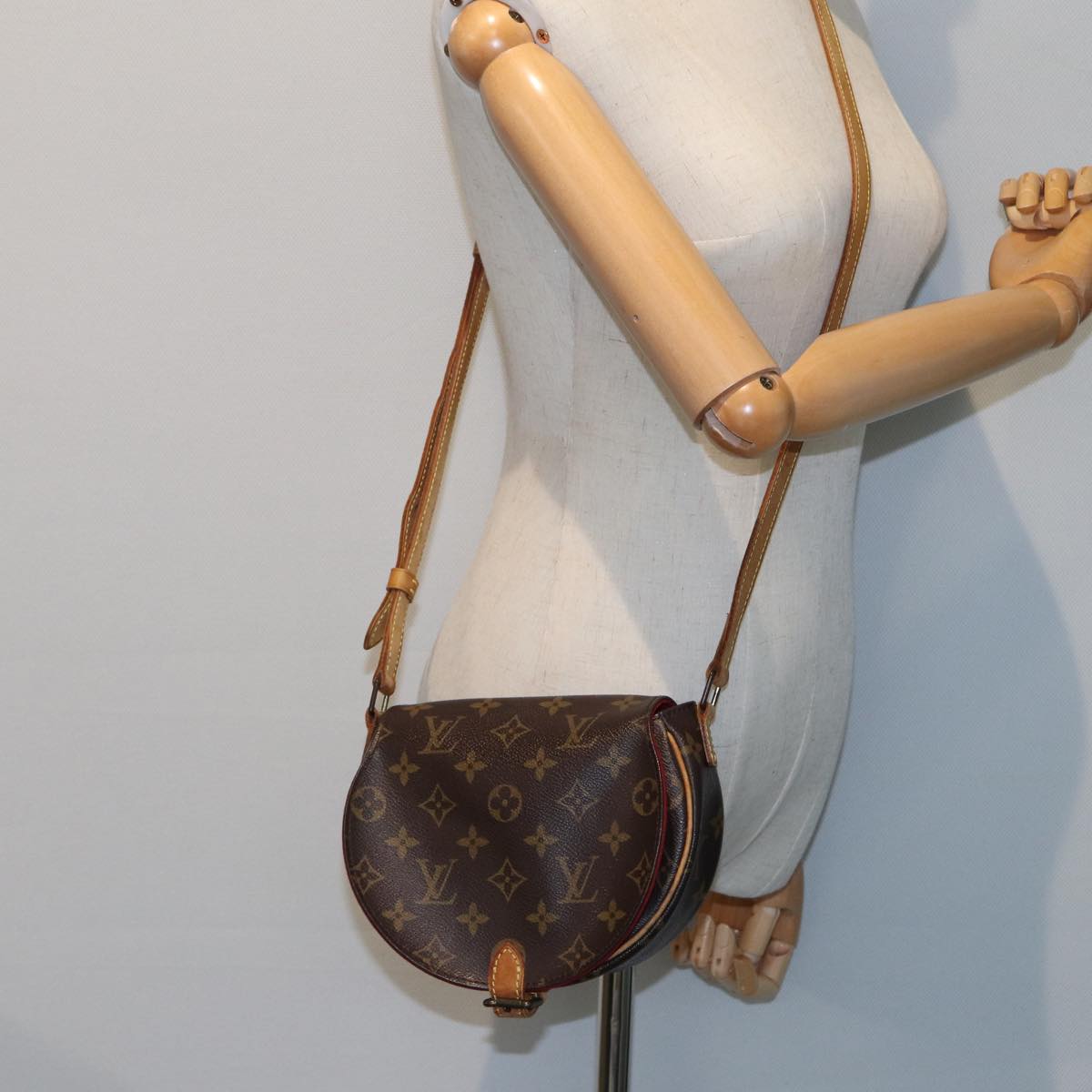 LOUIS VUITTON Monogram Tambourine Shoulder Bag M51179 LV Auth 78141