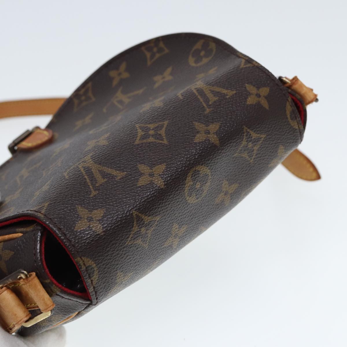 LOUIS VUITTON Monogram Tambourine Shoulder Bag M51179 LV Auth 78141