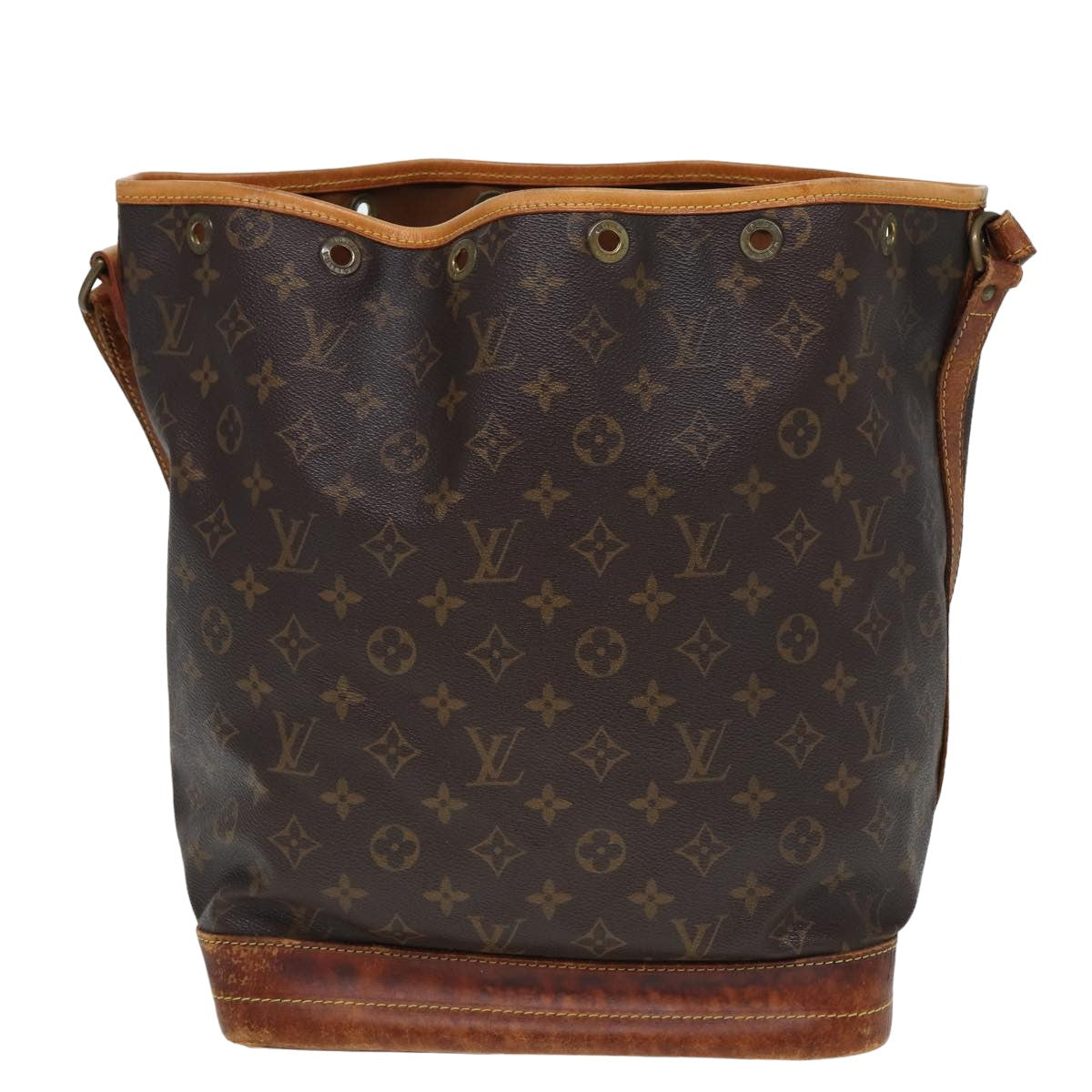 LOUIS VUITTON Monogram Noe Shoulder Bag M42224 LV Auth 78162