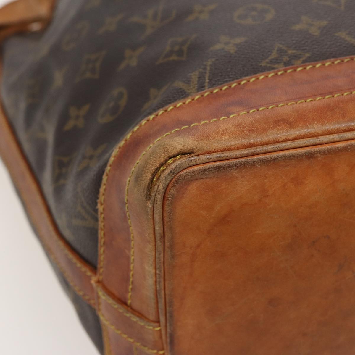 LOUIS VUITTON Monogram Noe Shoulder Bag M42224 LV Auth 78163