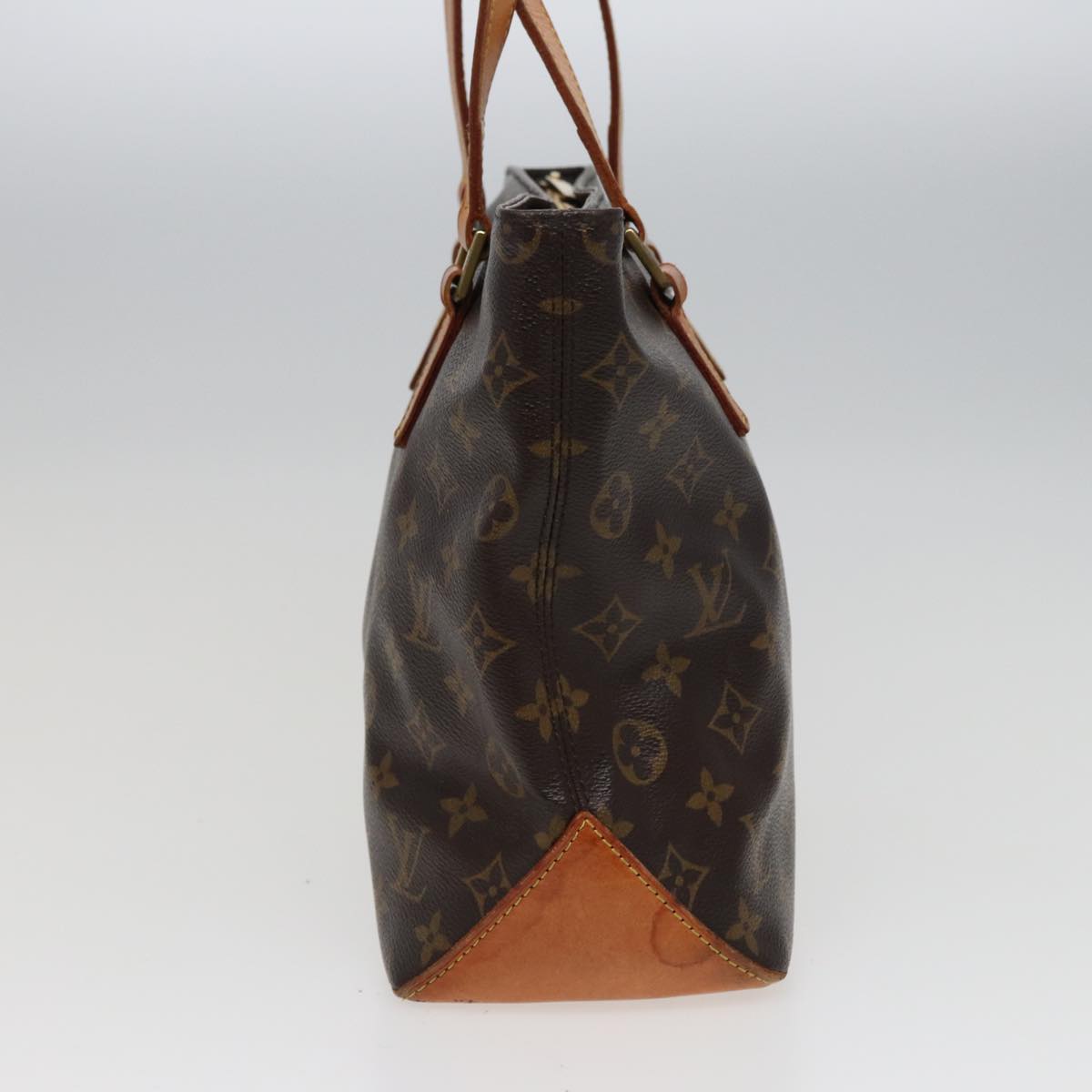 LOUIS VUITTON Monogram Cabas Piano Tote Bag M51148 LV Auth 78171