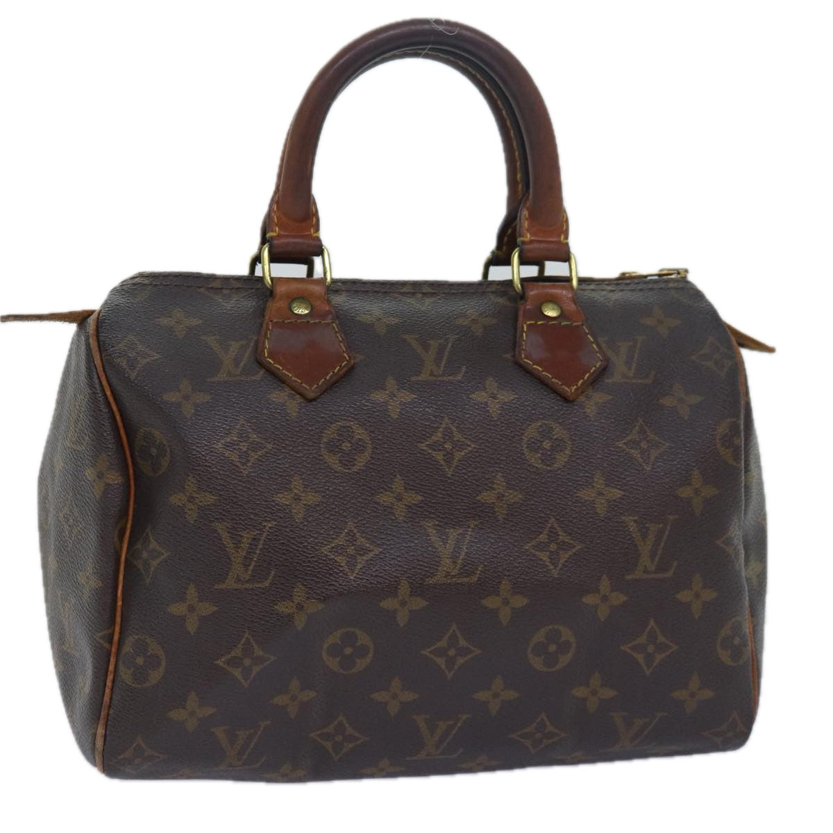 LOUIS VUITTON Monogram Speedy 25 Hand Bag M41528 LV Auth 78202