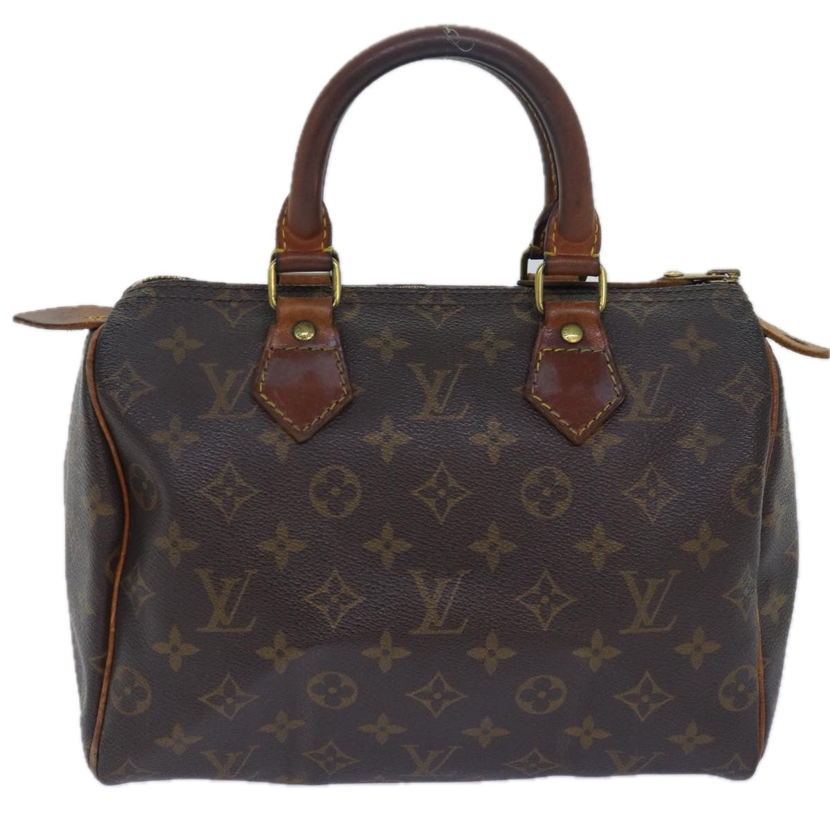 LOUIS VUITTON Monogram Speedy 25 Hand Bag M41528 LV Auth 78202