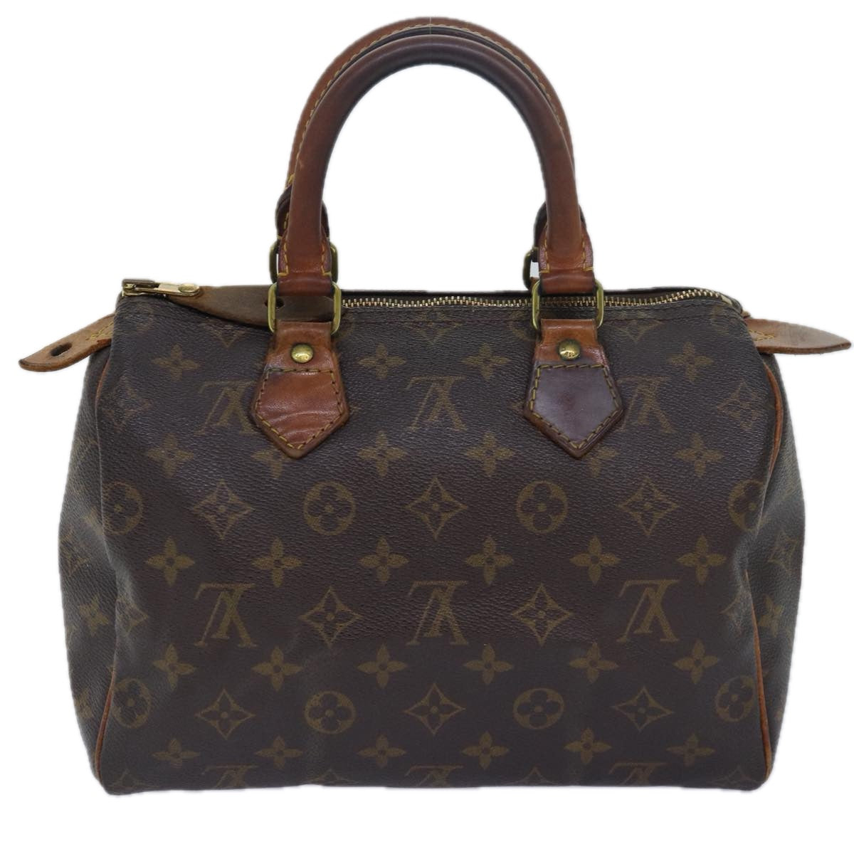 LOUIS VUITTON Monogram Speedy 25 Hand Bag M41528 LV Auth 78202