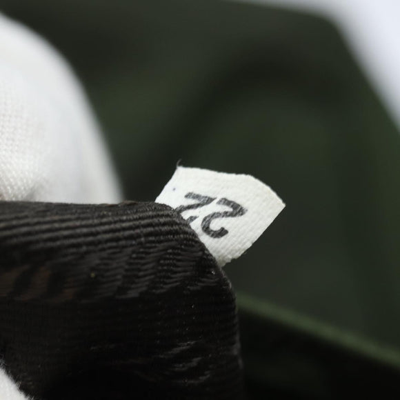 PRADA Tote Bag Nylon Khaki Auth 78259