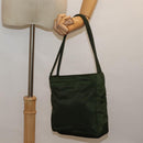 PRADA Tote Bag Nylon Khaki Auth 78259-24