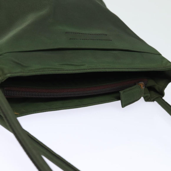 PRADA Tote Bag Nylon Khaki Auth 78259