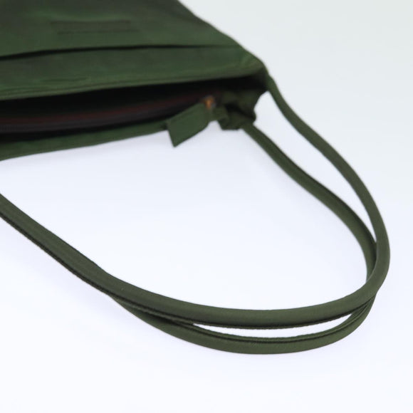 PRADA Tote Bag Nylon Khaki Auth 78259