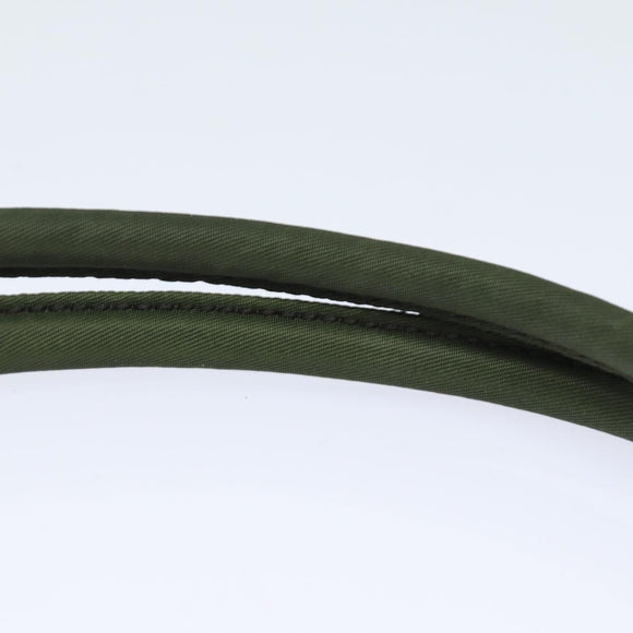 PRADA Tote Bag Nylon Khaki Auth 78259