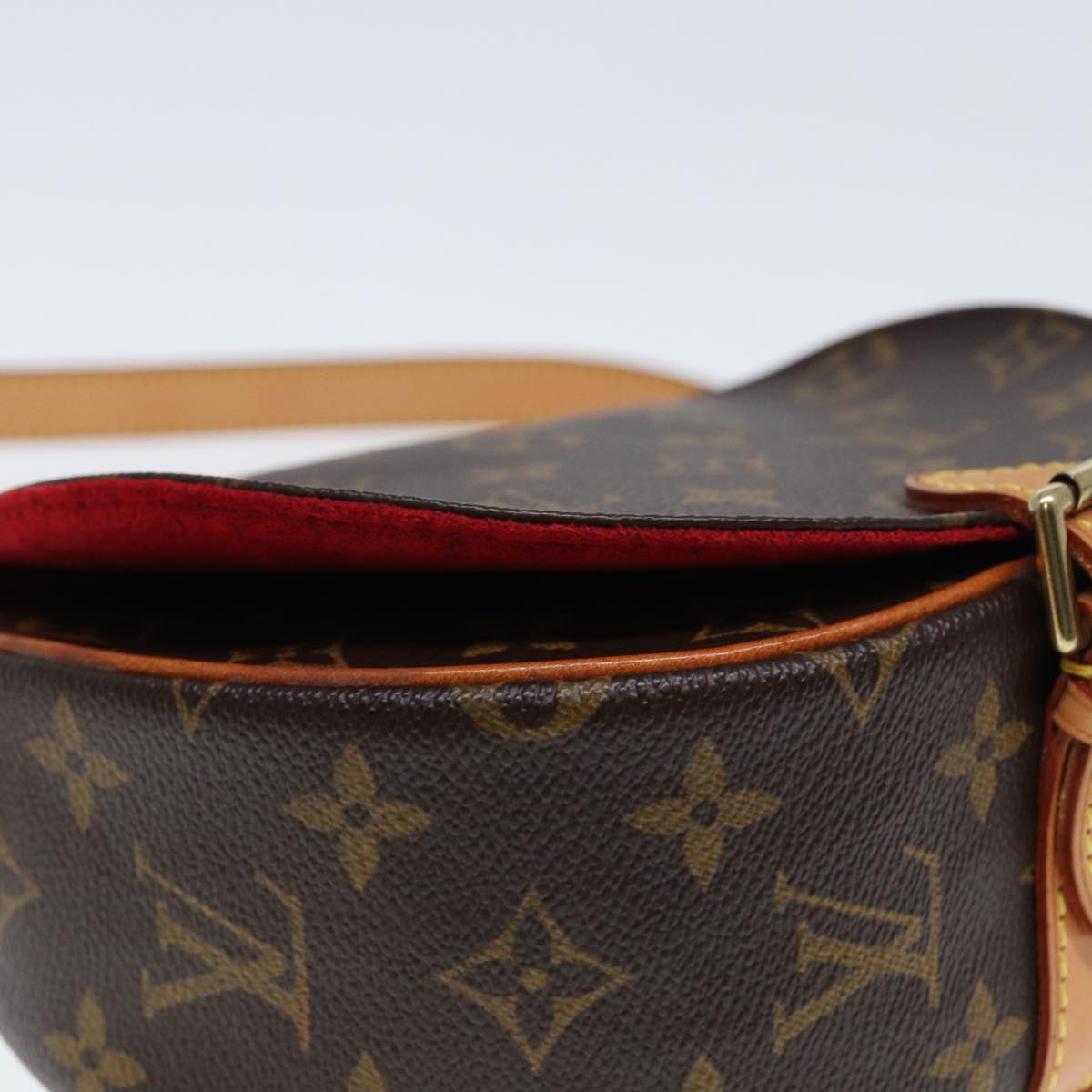 LOUIS VUITTON Monogram Tambourine Shoulder Bag M51179 LV Auth 78283A