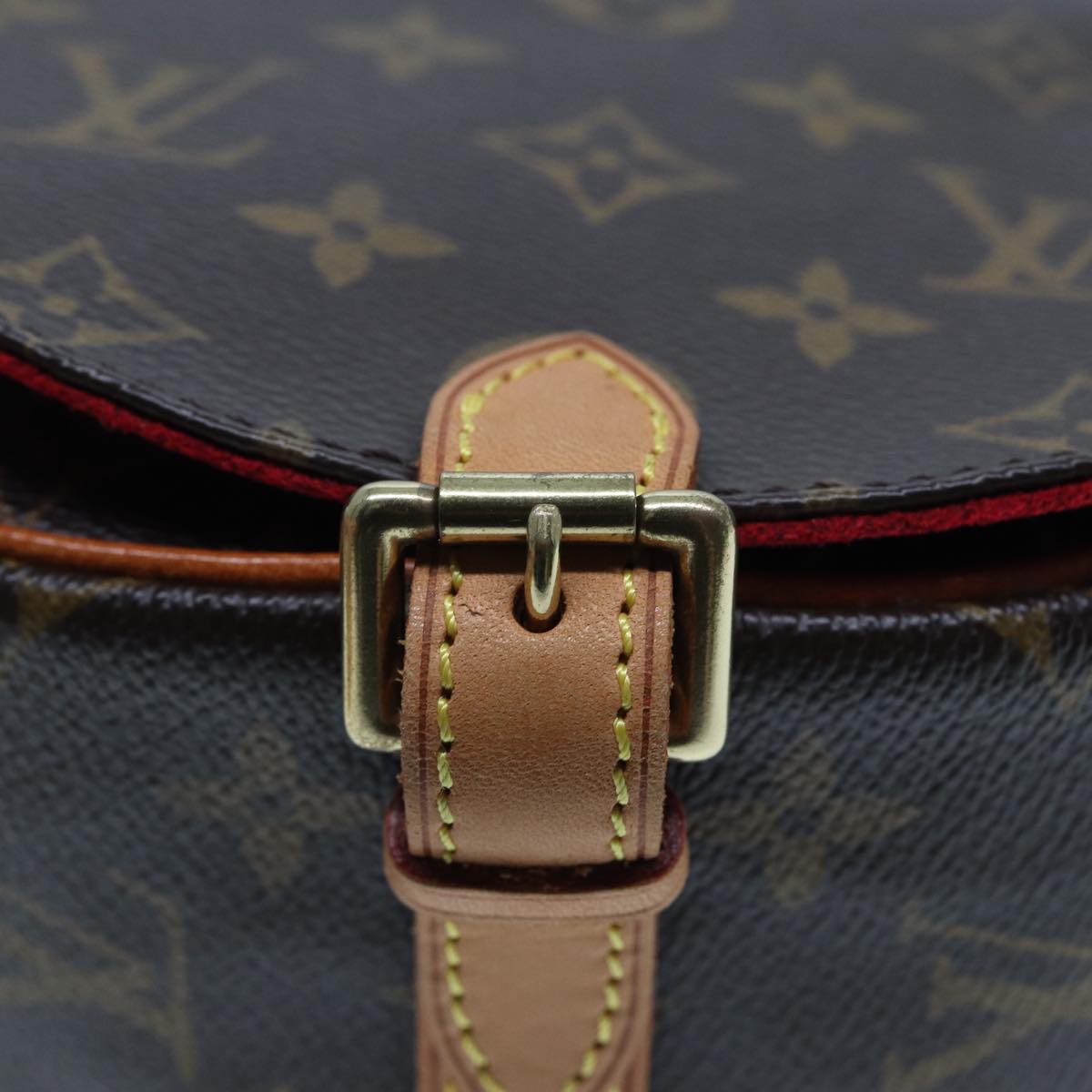 LOUIS VUITTON Monogram Tambourine Shoulder Bag M51179 LV Auth 78283A