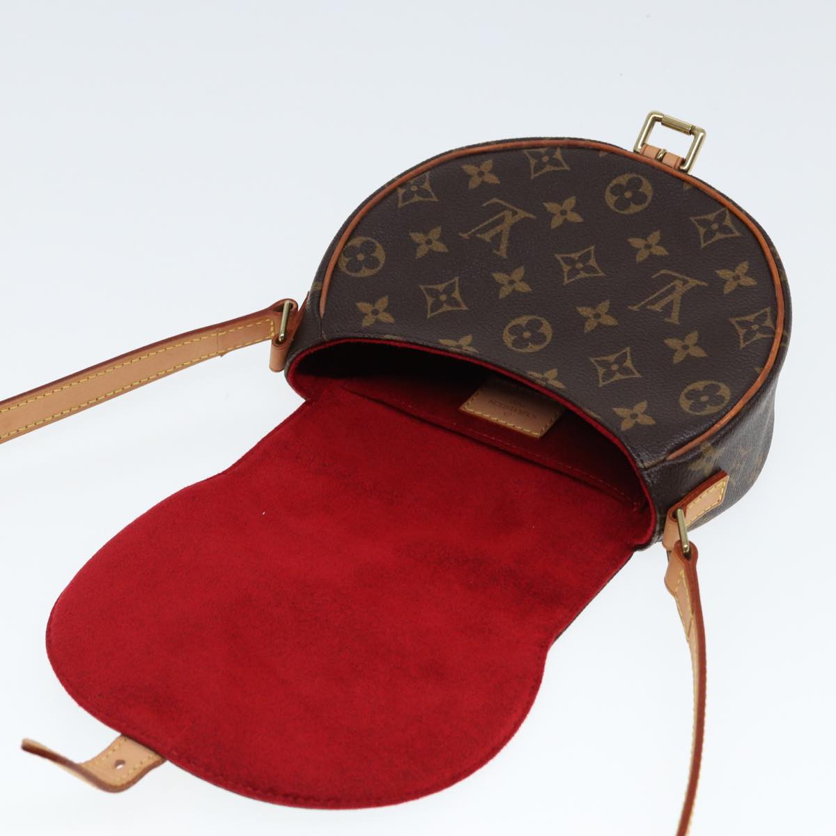 LOUIS VUITTON Monogram Tambourine Shoulder Bag M51179 LV Auth 78283A