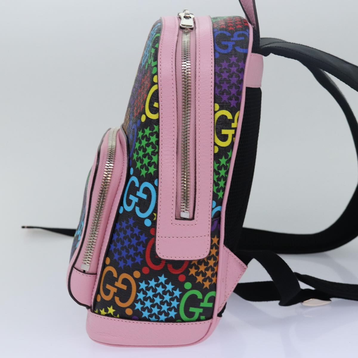 GUCCI GG Psychedelic Backpack Multicolor 601296 Auth 78285A