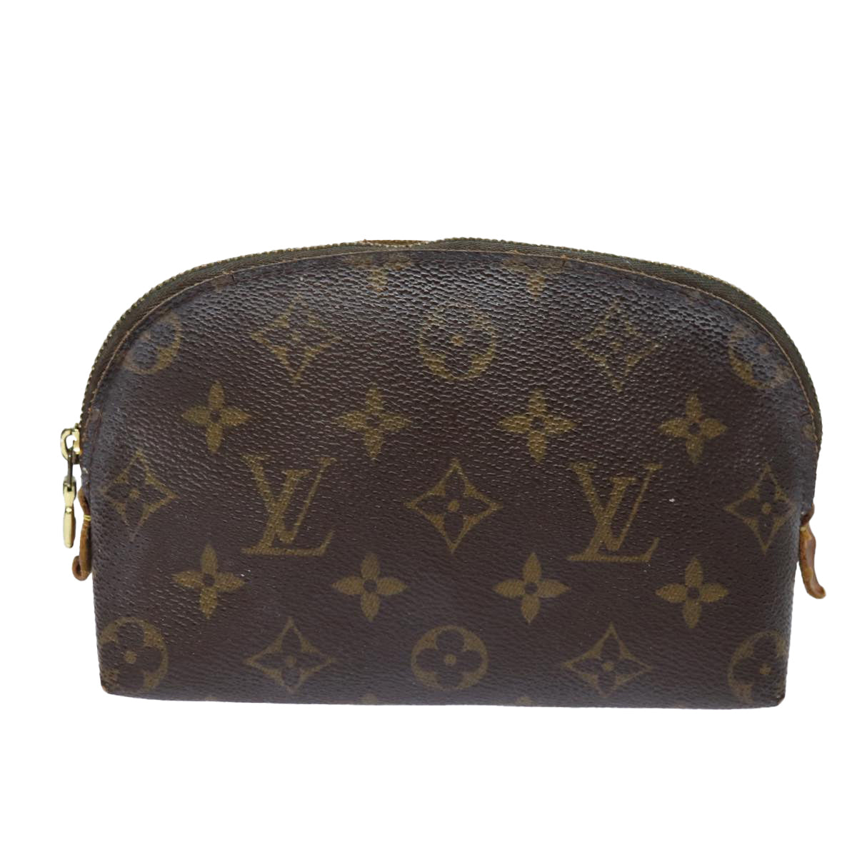 LOUIS VUITTON Monogram Pochette Cosmetic PM Cosmetic Pouch M47515 LV Auth 78301