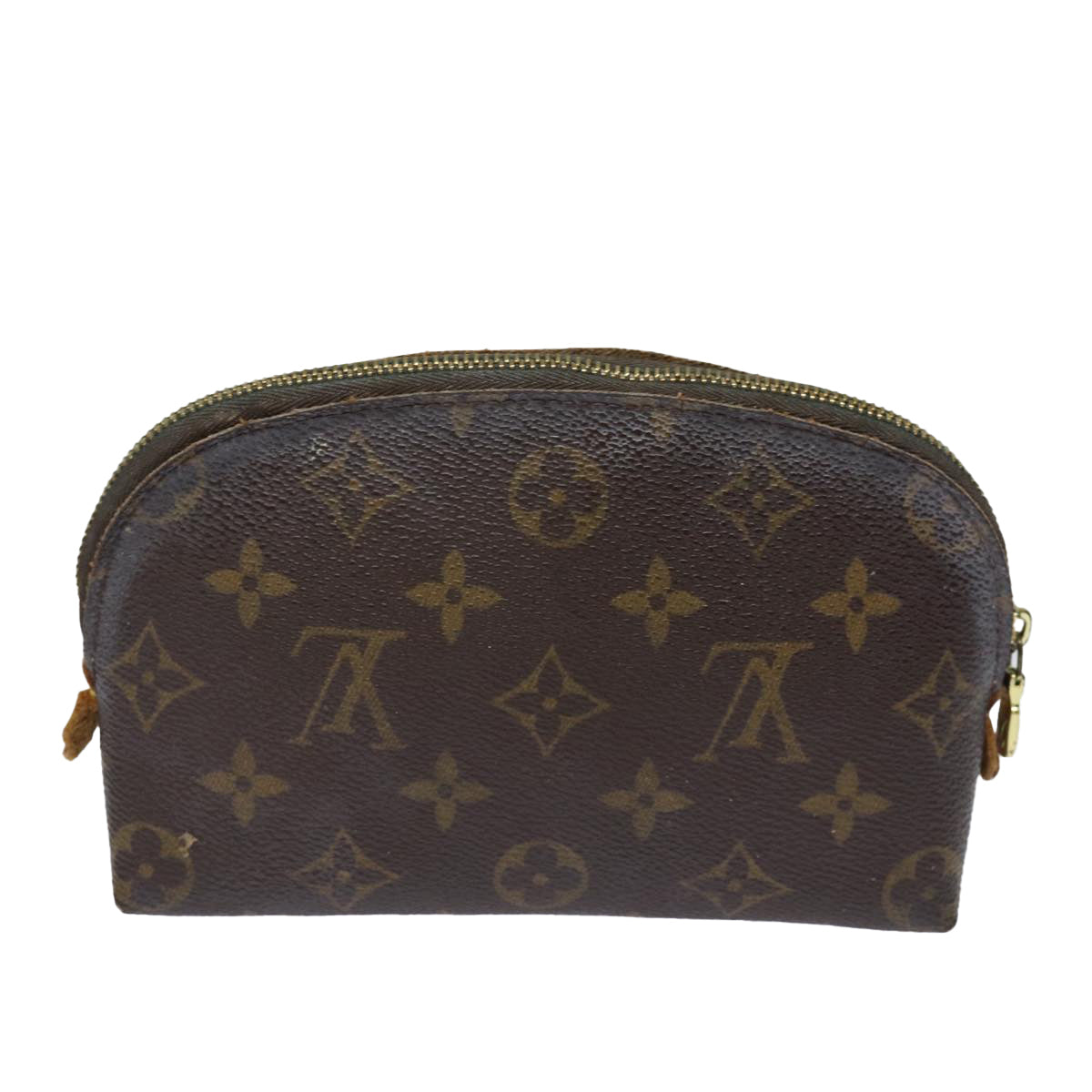 LOUIS VUITTON Monogram Pochette Cosmetic PM Cosmetic Pouch M47515 LV Auth 78301 - 0